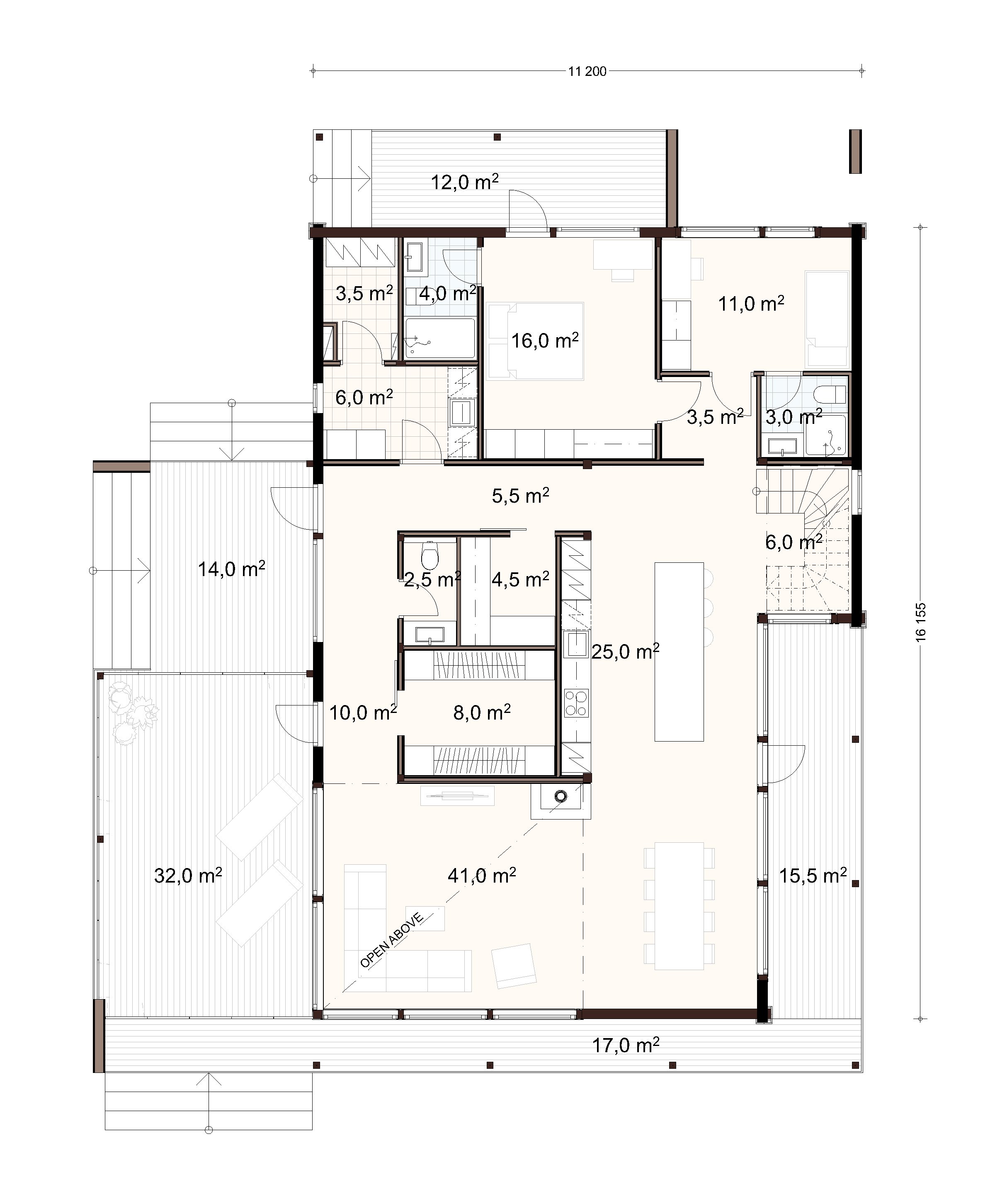 Honka Latvus 1st floor