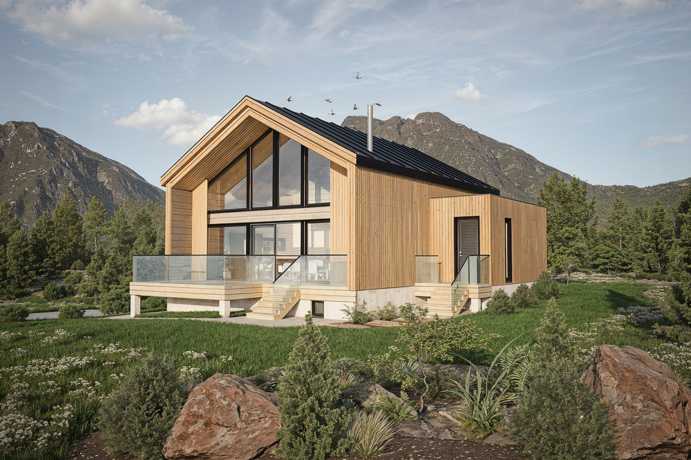 honka-log-home-3D-visualisation-Aarnio-313-1A-exterior-001-ID50411